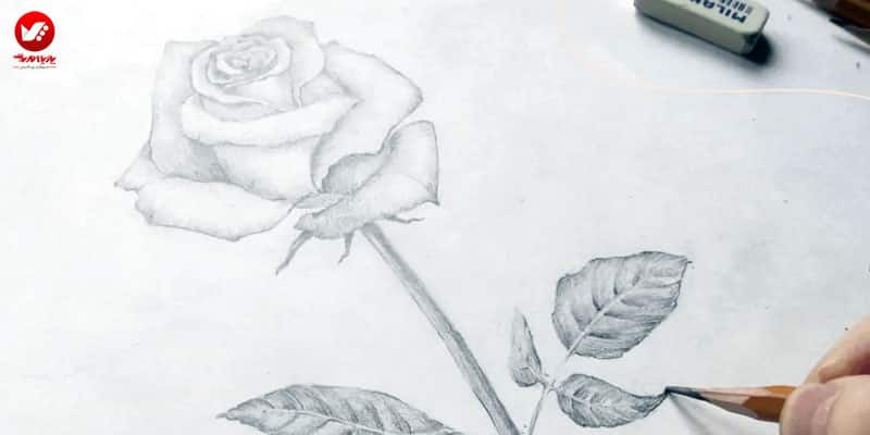 طراحی گل ساده
