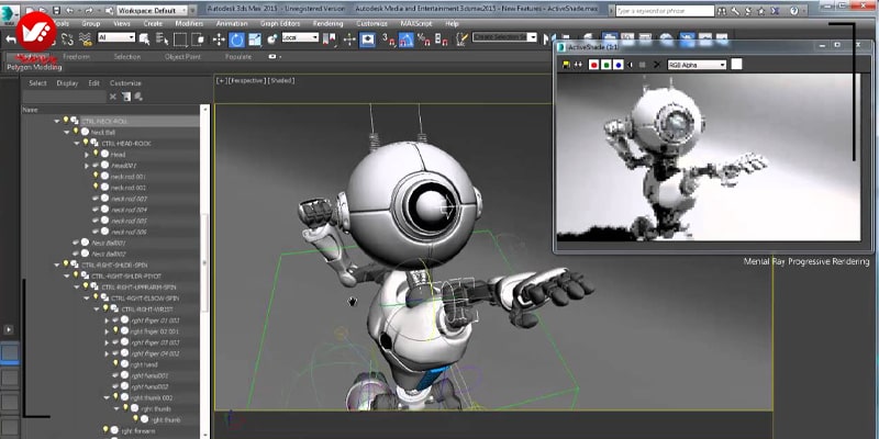 قابلیت های 3dmax