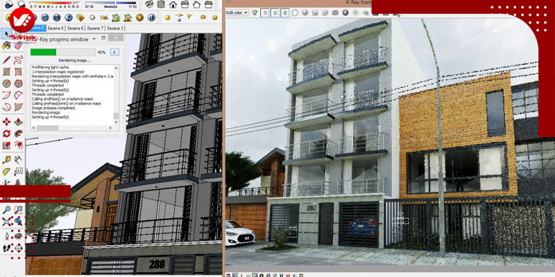 وی ری در اسکچاپ