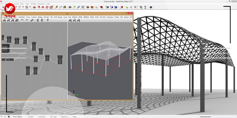 پلاگین SketchUp برای طراحی پارامتریک