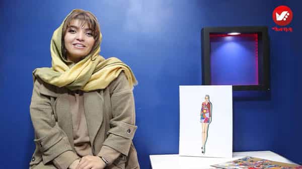 تصویر کاور مصاحبه با هنرجوی طراحی لباس سپیده طهرانی