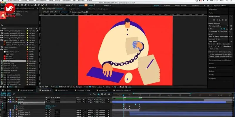 ساخت انیمیشن در افترافکت