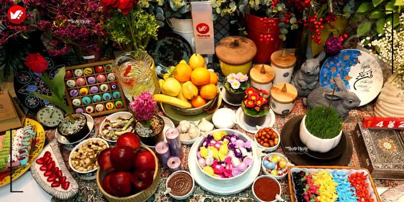 چیدن سفره هفت سین در عید نوروز