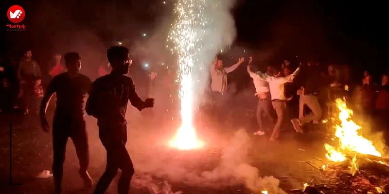 جشن چهارشنبه سوری در مشهد