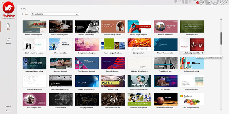 قالبها و تمهای آماده پاورپوینت powerpoint